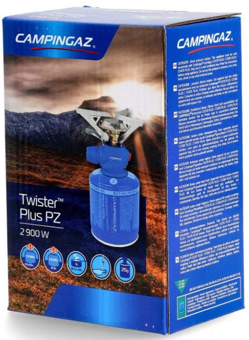 كامبينجاز موقد غاز تويستر بلس بي زد - 2900 واط، موقد تخييم ذو شعلة واحدة - Image 1